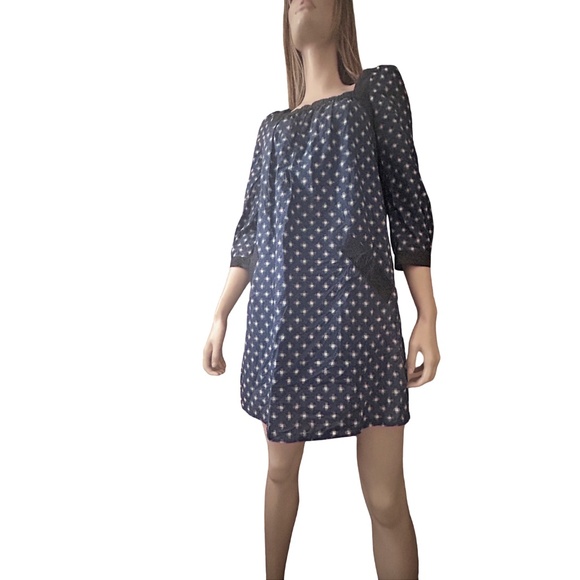 Madewell Daryl K Bonnie Tunic Dress Pockets All Over Print Generous sizing NWOT - Picture 6 of 16